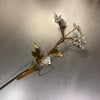 Tall White Bead Flower Stem Walther & Co Denmark