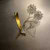 Walther & co White Beaded Flower Stem 