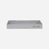 Concrete Stone Tray for candles or toiletries or plants