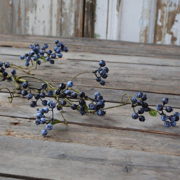 Faux Blueberry Stem - Greige - Home & Garden - Chiswick, London W4 