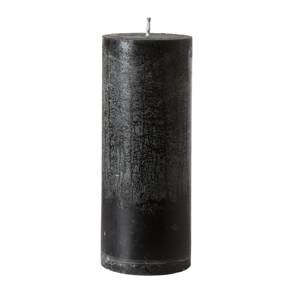Rustic Outdoor Event Candle Black Three Sizes