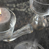 Stunning Clear Glass Candelabra - 3 or 5 Arm - Greige - Home & Garden - Chiswick, London W4 