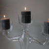 Stunning Clear Glass Candelabra - 3 or 5 Arm - Greige - Home & Garden - Chiswick, London W4 