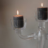 Stunning Clear Glass Candelabra - 3 or 5 Arm - Greige - Home & Garden - Chiswick, London W4 