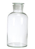 Clear Glass Apothecary Storage Jar or Medicine Bottle - Six Sizes - Greige - Home & Garden - Chiswick, London W4 