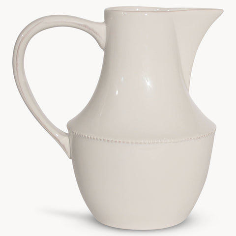 Provencal Ceramic Pitcher and Cream Jug - Greige - Home & Garden - Chiswick, London W4 