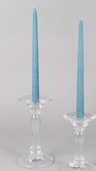 Simple Glass Candlesticks for Dinner or Pillar Candle - Greige - Home & Garden - Chiswick, London W4 