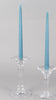 Simple Glass Candlesticks for Dinner or Pillar Candle - Greige - Home & Garden - Chiswick, London W4 