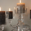 Stunning Clear Glass Candelabra - 3 or 5 Arm - Greige - Home & Garden - Chiswick, London W4 