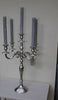 Large Five Arm Table Candelabra - Greige - Home & Garden - Chiswick, London W4 