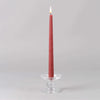 Phoebe Glass Candlestick for Pillar or Dinner Candle - Two Sizes