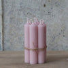 Powder Pink Mini Dinner Candle Bundle