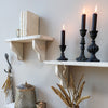 Antique Black Candlestick - Three Styles