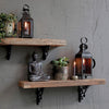 Antiqued Brass Candle Holder for Thin Taper Candle