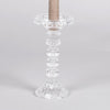 Camilla Glass Candlestick - for Dinner or Pillar Candle