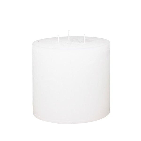 White Multiwick Candle 3 Wicks
