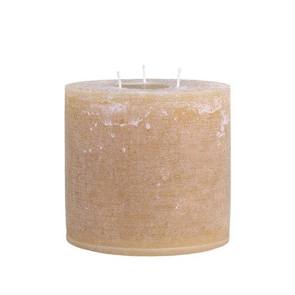 Three Wick Candle - 15 x 15cm - Various Colours
