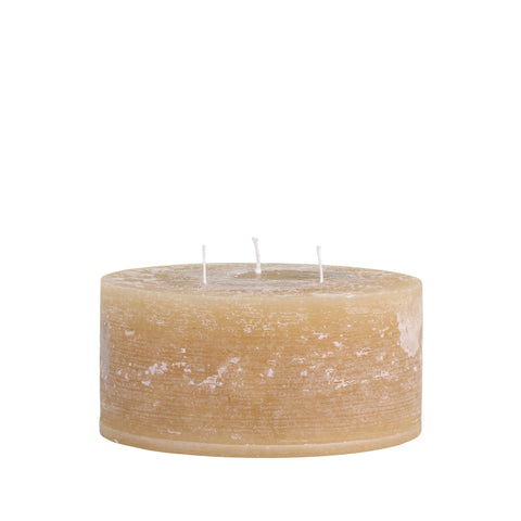 Short Three Wick Candle - 15 x 7cm