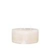 short 3 wick multiwick candle cream