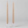 plain and simple glass candle holder for taper candle