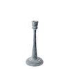 Grey Cast Iron Candlestick - Five Styles - Greige - Home & Garden - Chiswick, London W4 