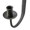 Cast Iron Wall Candle Holder for Dinner Candle - Greige - Home & Garden - Chiswick, London W4 