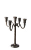 Raw Black Metal Candelabra - Three Sizes - Greige - Home & Garden - Chiswick, London W4 