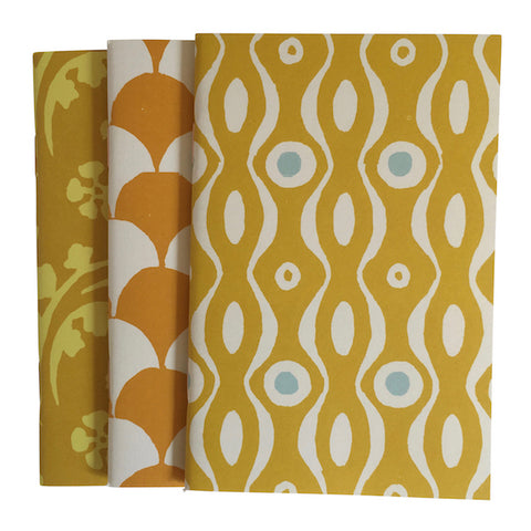 Three Assorted Memo Books - Yellow - Cambridge Imprint