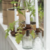 Flower Bottle Top Holder for Thin Taper Candle