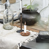 Rust Holder for Thin Taper or Regular Dinner Candle