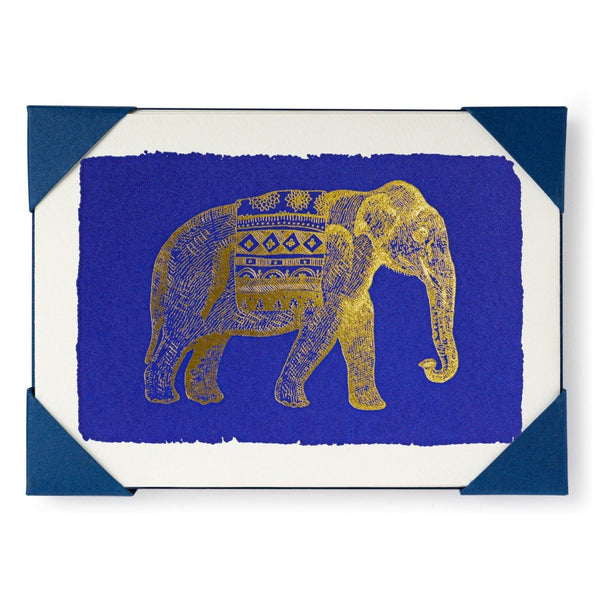 Blue Elephant&nbsp;Notelets - Pack of Five