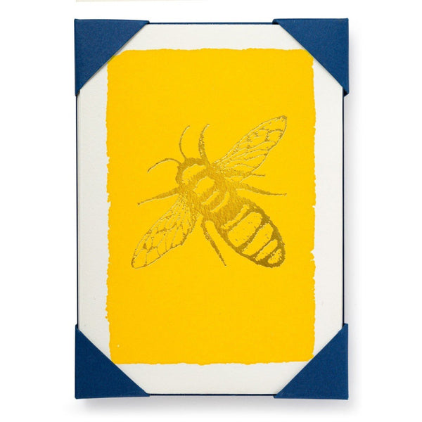 Gold Bee Notelets - Pack of Five