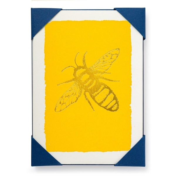 Gold Bee Notelets - Pack of Five