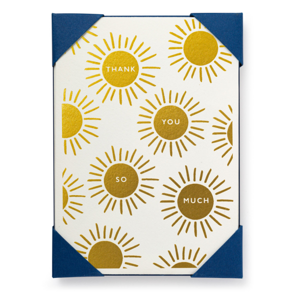 Thank You Sun Notelets - Pack of Five