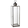 Antiqued Metal Albi Lantern - Three Sizes - Greige - Home & Garden - Chiswick, London W4 