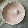 Wonki Ware Small Spaghetti Bowl Pink Lace