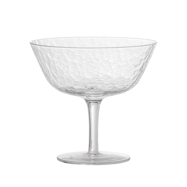 Large Hammered Cocktail Glass - Set of Four