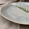 Wonki Ware Large Cake Plate - Duck Egg Lace