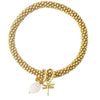 Jacky Moonstone Dragonfly Gold Bracelet - A Beautiful Story