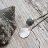 A Beautiful Story Fairy Labradorite Dragonfly Silver Necklace