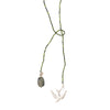 Nova Labradorite Swallow Silver Necklace - A Beautiful Story