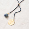 Fairy Lapis Lazuli Gold Stars Necklace - A Beautiful Story