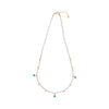 Aware Aventurine Gold Coloured Necklace - A Beautiful Story