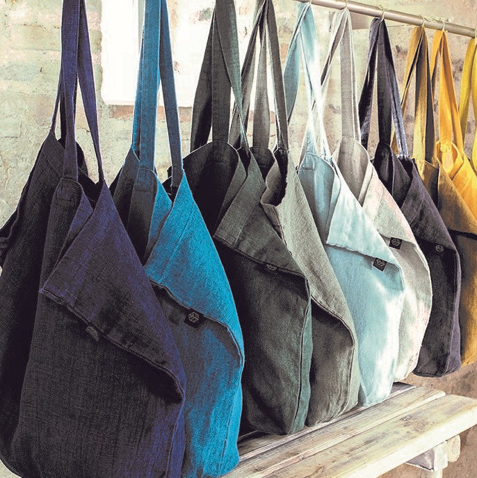 Pure Linen Tote or Shopper Bag