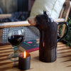 Black Bear Water or Wine Jug Quail Ceramics