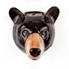 Black Bear Wall Vase by Quail Ceramics