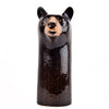 Black Bear Water or Wine Jug by Quail Ceramics
