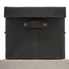 Washable Paper Storage Box Uashmama Italy A4 Black