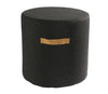 Sara Round Pure Wool Pouffe or Footstool - 40x40cm - Greige - Home & Garden - Chiswick, London W4 