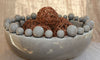 Large Grey Ceramic Bowl with Bobbles on Rim - Greige - Home & Garden - Chiswick, London W4 